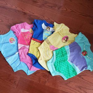 3-6M Disney Baby Princess Short Sleeve Bodysuit